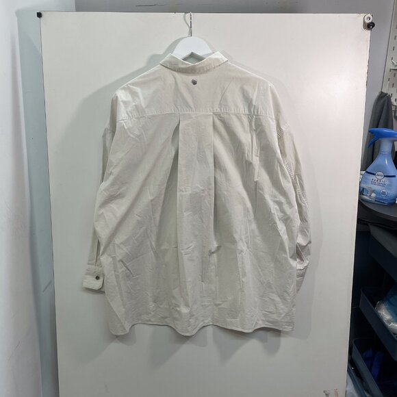 Calmer Off White Button-up - Picture 3 of 3